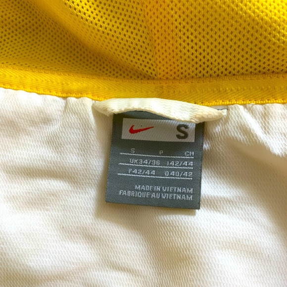 Yellow/White Nike Windbreaker - Picture 4 of 5